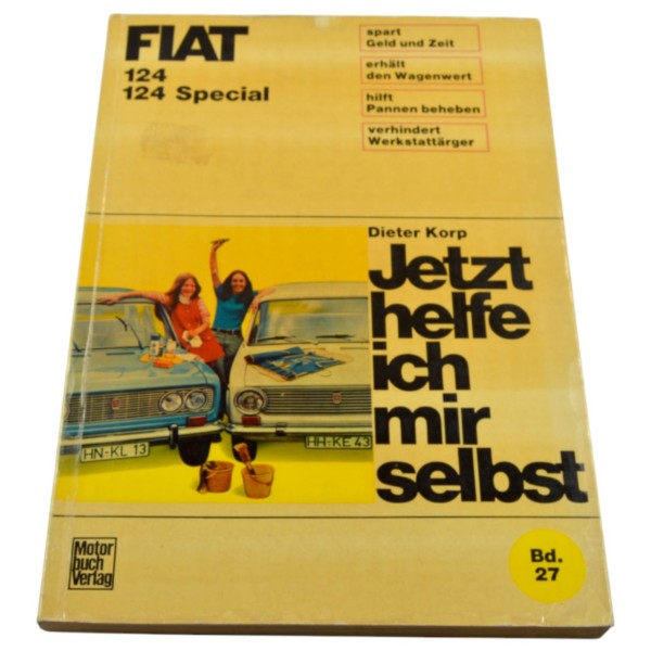 Werkstatthandbuch "Jetzt helfe ich mir selbst" Fiat 124 Berlina