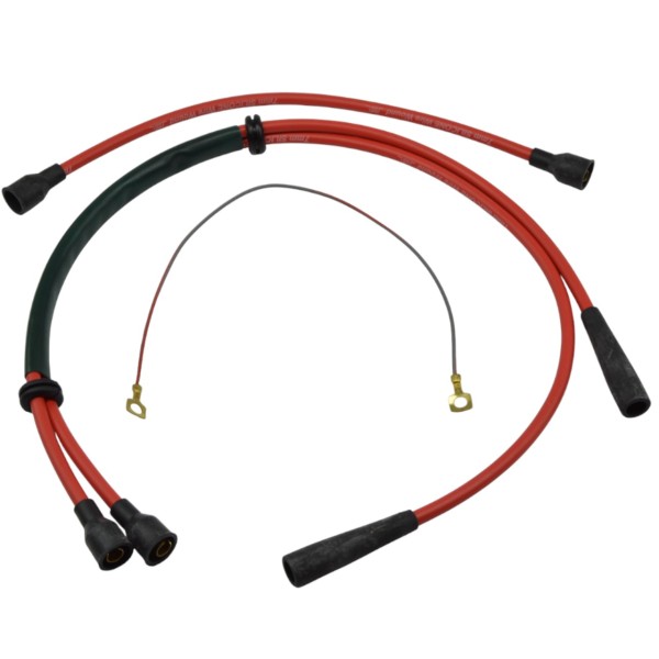 Bougiekabelset (rood) Fiat 500 R - Fiat 126