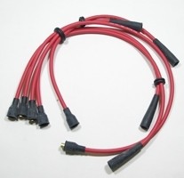 Ignition cable set Fiat 850 Spider (red)