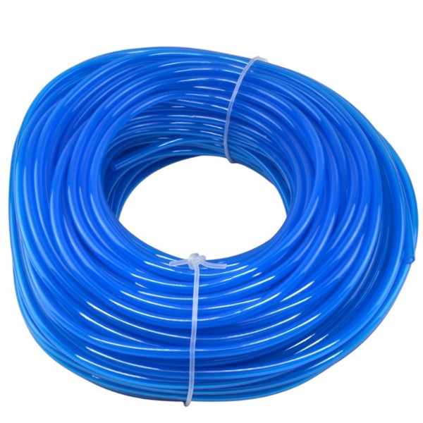 Tubo benzina 5 x 9 mm blu trasparente - metro