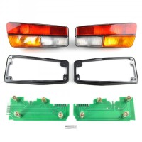 Conjunto de lanternas traseiras Fiat 124 Spider 2000 (incl. vedações e placas de circuito) Conjunto de lanternas traseiras Fiat 124 Spider 2000 (incl. vedações e placas de circuito)