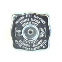 Tampa do radiador 32mm Fiat 124 Spider - Fabricado na Itália Tampa do radiador 32mm Fiat 124 Spider - Fabricado na Itália