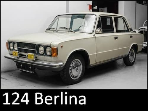 Pièces détachées Fiat 124 Berlina/Sedan oldtimer