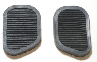 Set of pedal rubbers (brake/clutch) Fiat 600