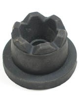 Rubber bearing engine below Fiat 850 N/S/Coupe