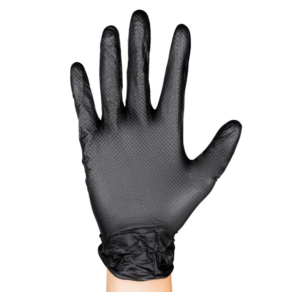 Gants en nitrile 7Mil Noir 200 pièces