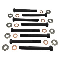 Conjunto de parafusos de cabeça cilíndrica incluindo arruelas Fiat 1100-1200, Fiat 1300-1500 Conjunto de parafusos de cabeça cilíndrica incluindo arruelas Fiat 1100-1200, Fiat 1300-1500