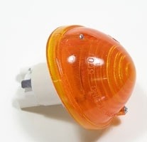 Indicator lamp front (orange) plastic base Fiat 500 F/L/R - Fiat 600 E