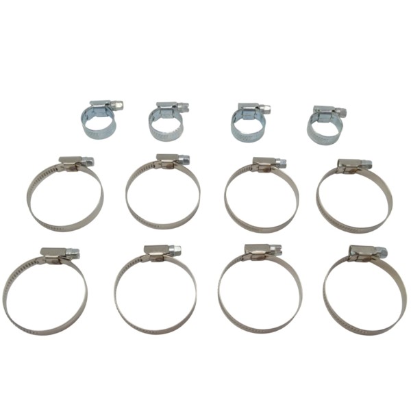Slangklemmen Fiat 124 Spider BS-CS, 124 Coupé BC-CC (12 stuks)