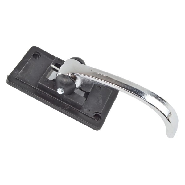 Interior door opener (black/chrome) Fiat 500 L/R - Fiat 126 - Fiat 128