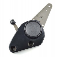 Seat adjuster/hinge with cover for driver's seat Fiat 124 Spider US (79-85) Seat adjuster/hinge with cover for driver's seat Fiat 124 Spider US (79-85)