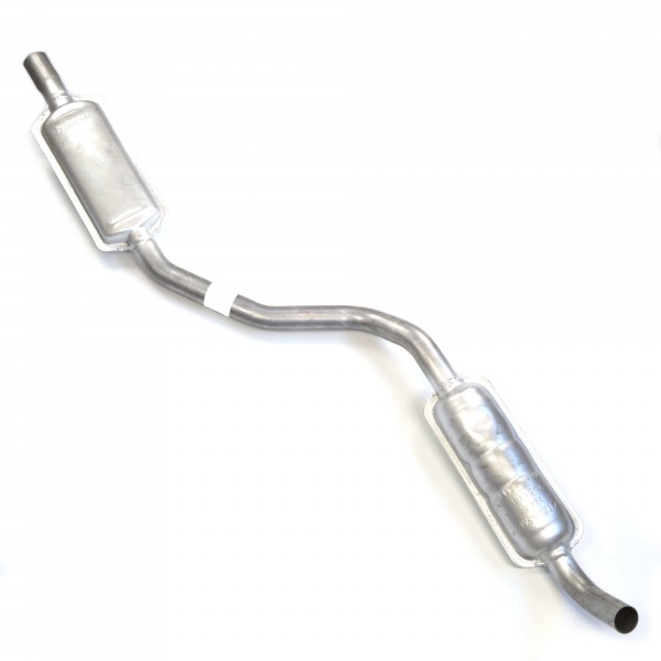 Exhaust pipe centre 1600 BS Fiat 124 Spider - front silencer