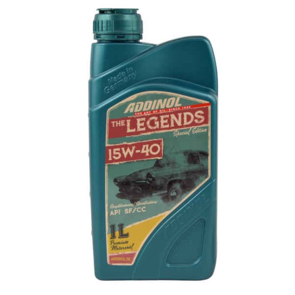 Óleo de motor 15W-40 1 litro Addinol Legends