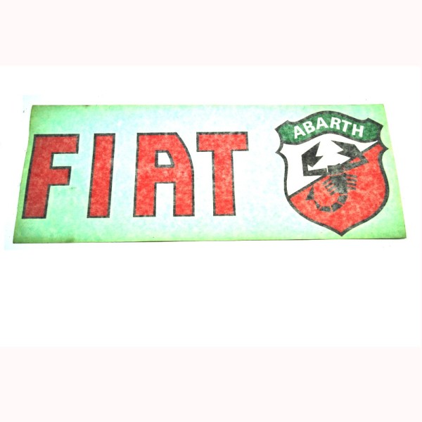 Sticker "FIAT Abarth" (370 x 140 mm)