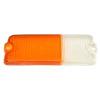 Blinkerkappe vorne links weiß/orange bis 77 Fiat 127 Blinkerkappe vorne links weiß/orange bis 77 Fiat 127