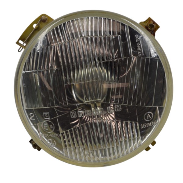 Faro Bilux 5 pollici (anabbagliante) con fissaggio a morsetto originale Carello Fiat 850 T, 1300-1500