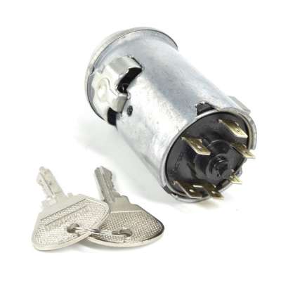 Anlseiod Universale Blocco di Accensione 12/24V per Deutz DX 07, Same Shell, Zettelmeyer, Schaeff con 2 Chiavi Tipo 603/14603 Interruttore di Accensione