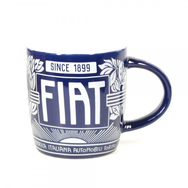 FIAT Classic Tasse - Since 1899 Logo bleu