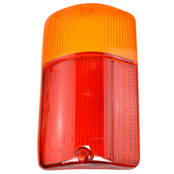 Tail light cap with orange indicator left Fiat 126 BIS