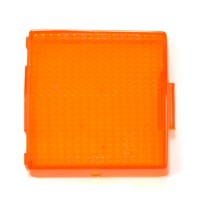 Tampa do indicador traseiro amarelo direito Fiat 124 Spider BS-CS1 (73-78) Tampa do indicador traseiro amarelo direito Fiat 124 Spider BS-CS1 (73-78)