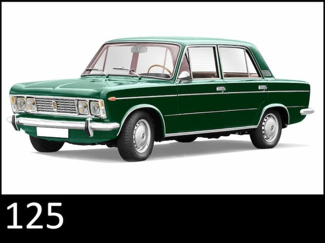 Fiat 125 Pièces détachées