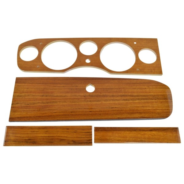 Wooden set 4-piece 5 instruments Fiat 124 Spider AS