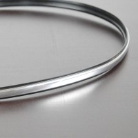 Jonc chromé pour accoudoir (60cm) Fiat 124 Spider, 124 Coupé, Dino Spider à partir du VIN 190501 - Baguette décorative Jonc chromé pour accoudoir (60cm) Fiat 124 Spider, 124 Coupé, Dino Spider à partir du VIN 190501 - Baguette décorative