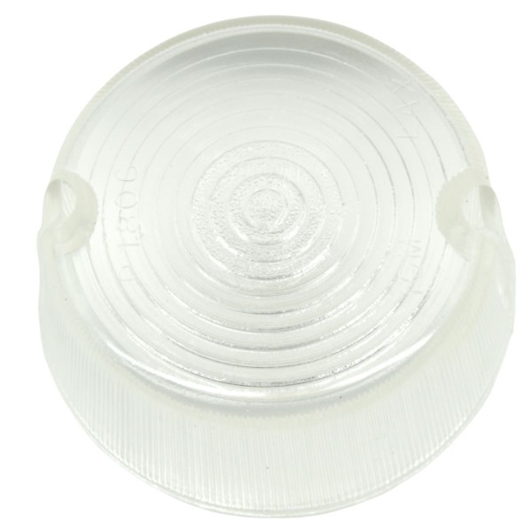 Front indicator cap white Fiat 238