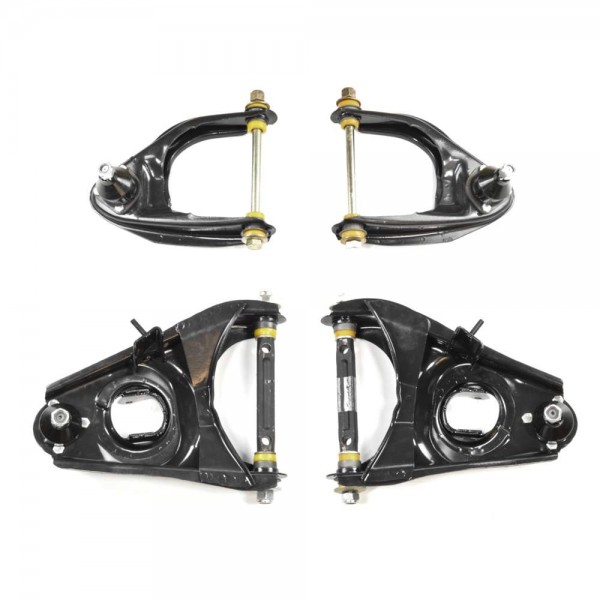 Swing arms 4 pieces ready for installation PU Fiat 124 Spider (wishbone)