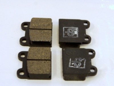 Set of rear brake pads Alfa Romeo Alfetta / Giulietta / GTV (up to 1983)