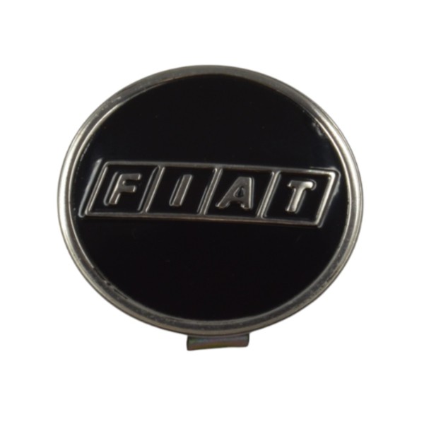 Wheel hub cap for Cromodora rims black Fiat