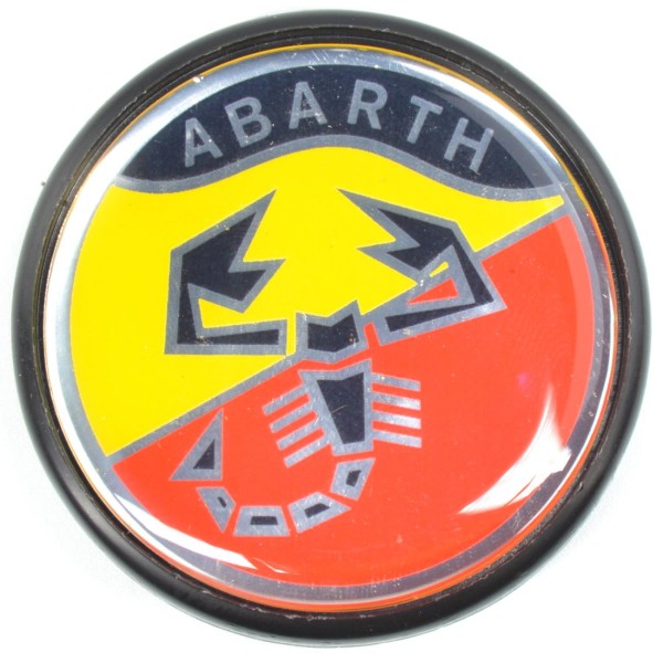 Radnabenkappe Abarth mehrfahrbig 50/42,5mm für CD30 Fiat 124 Spider