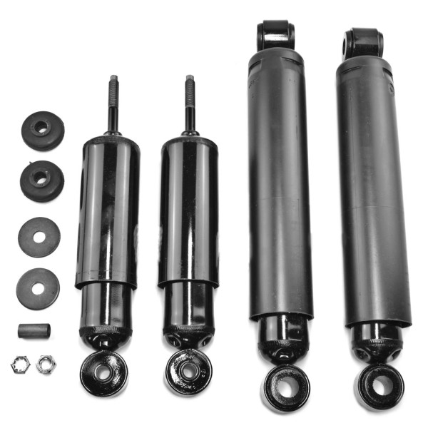 Shock absorber set Fiat 1100 - 1200, Fiat 1200 - 1500 Cabrio (front and rear)