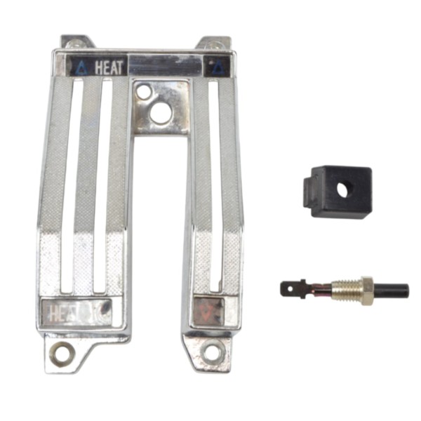 Heizungskulissensatz mit Schalter für Handbremskontrolle Fiat 124 Spider, 124 Coupé