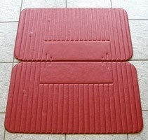 Paar Türverkleidungen rot Fiat 500 L