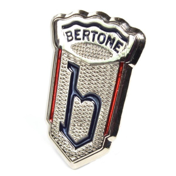 Emblème BERTONE - Fiat 850 Spider - Alfa Romeo - Maserati