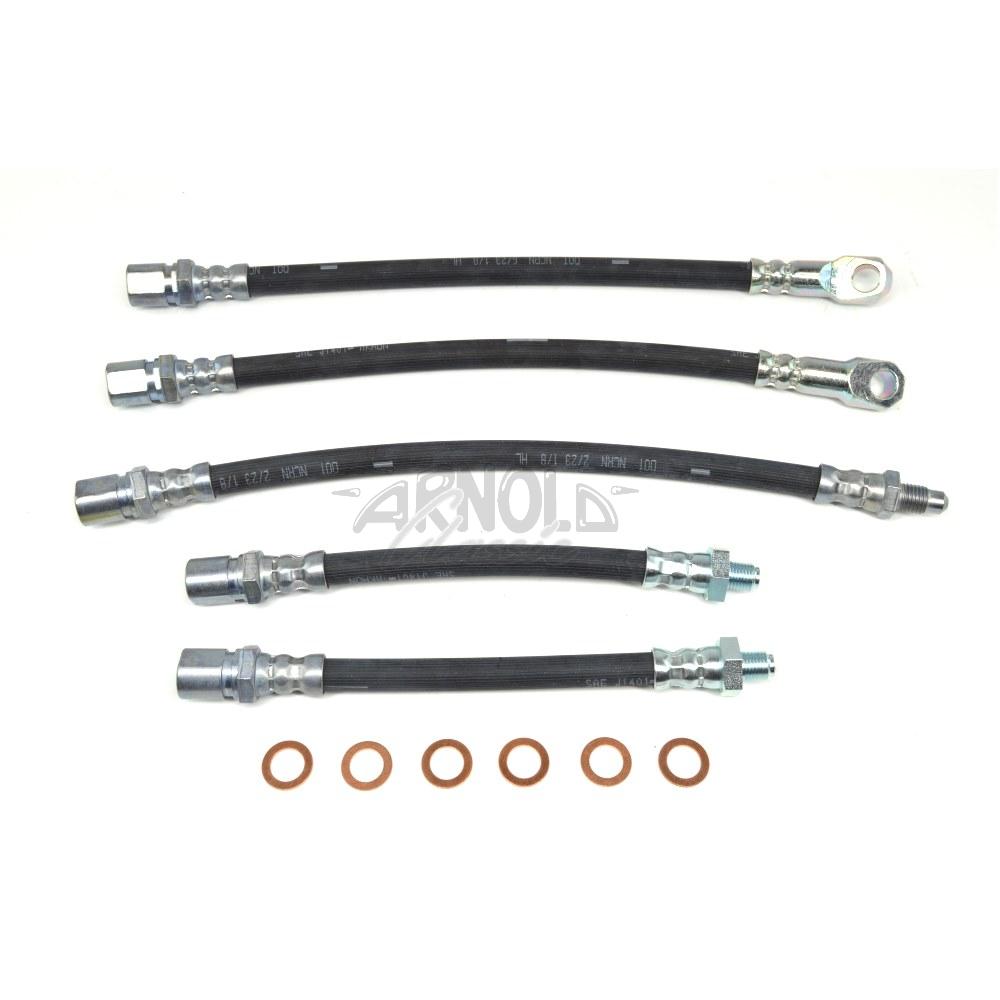 Conjunto Mangueira Freio ACDelco 18J4071 - Lado Motorista Traseiro Profissional