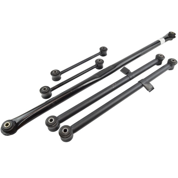 Satz Hinterachsstreben (Zugstreben, Druckstreben, Panhardstarb) Fiat 124 Spider (66-78), 124 Coupé