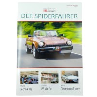 Magazine du club "Der Spiderfahrer" (édition 01-2025) - Fiat 124 Spider Club Deutschland e.V.