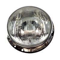 Faro Bilux da 5 pollici a sinistra incl. vaso lampada (montaggio ad anello) originale Carello Faro Bilux da 5 pollici a sinistra incl. vaso lampada (montaggio ad anello) originale Carello