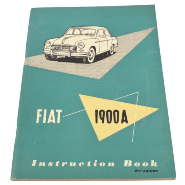 Operating instructions Fiat 1900 A English original