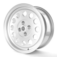 Llanta "A1" diseño de agujeros (7x15) Fiat 124 Spider, Alfa Romeo Llanta "A1" diseño de agujeros (7x15) Fiat 124 Spider, Alfa Romeo
