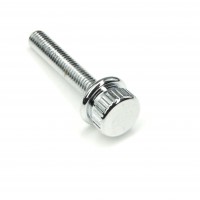 Vis chromée pour tableau de bord Fiat 124 Spider