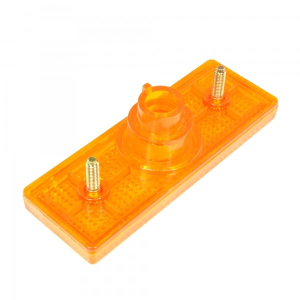 Luz indicadora lateral de vidro amarela Fiat 124 Spider US (79-85)