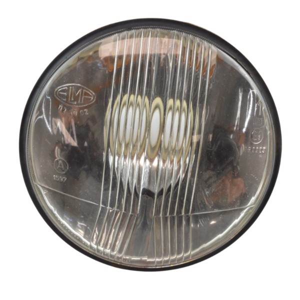 Faros Bilux 5 pulgadas para luz de carretera con anilla de montaje original Elma Fiat 124 Special