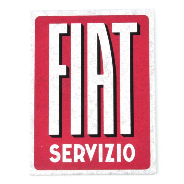 Fiat Imán - Servizio (Logo rojo)