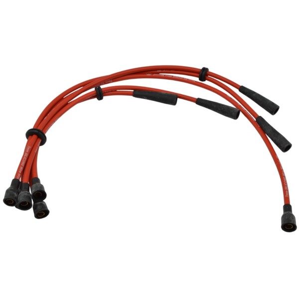 Set di cavi di accensione Fiat 850 Spider (rosso)