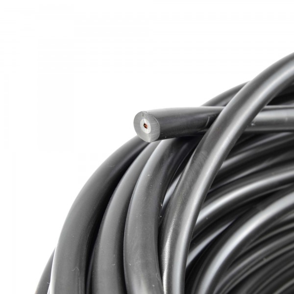 Câble d'allumage 7 mm noir - mètre