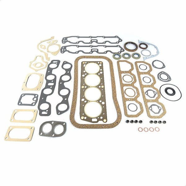 Premium engine gasket kit (reinforced cylinder head gasket) Engine type 125 Fiat 124 Spider, 124 Coupé