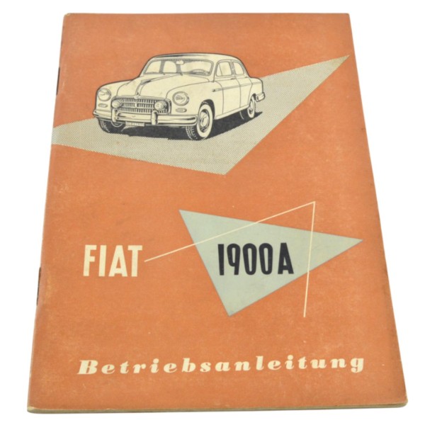 Operating instructions Fiat 1900 A German original